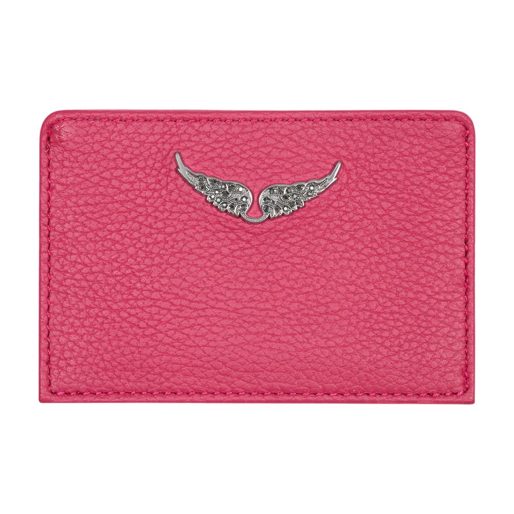 Zv Pass Kartenhalter - Zadig & Voltaire - Leder - Pink