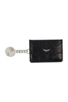Zadig & Voltaire-Sunny Pass Kartenhalter - Zadig & Voltaire - Leder - Schwarz-Outdoor-Black-Deal-Outlet-by-ARCHIVIST