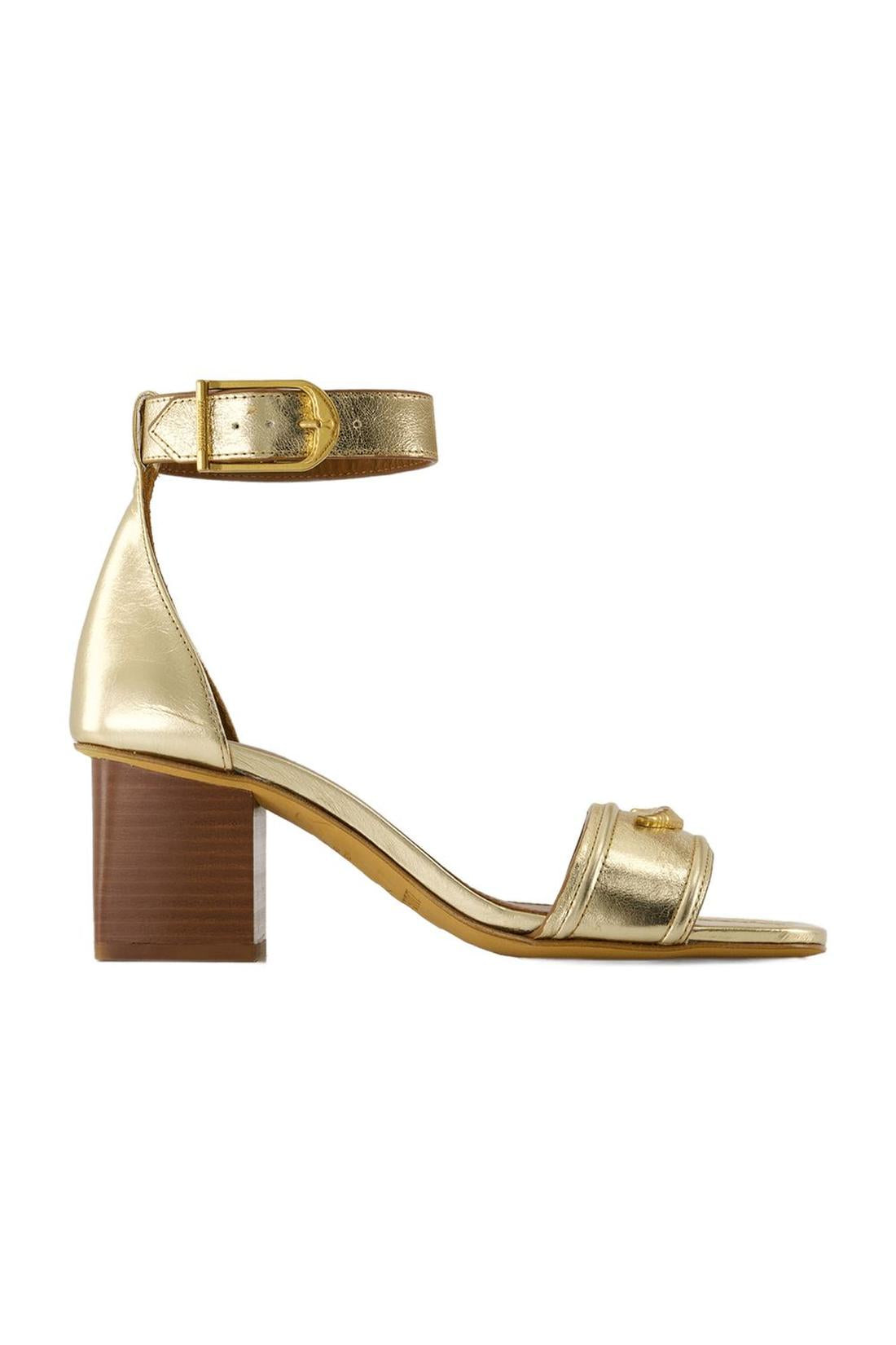 Caprese Wings Sandals - Zadig &amp; Voltaire - Leather - Gold