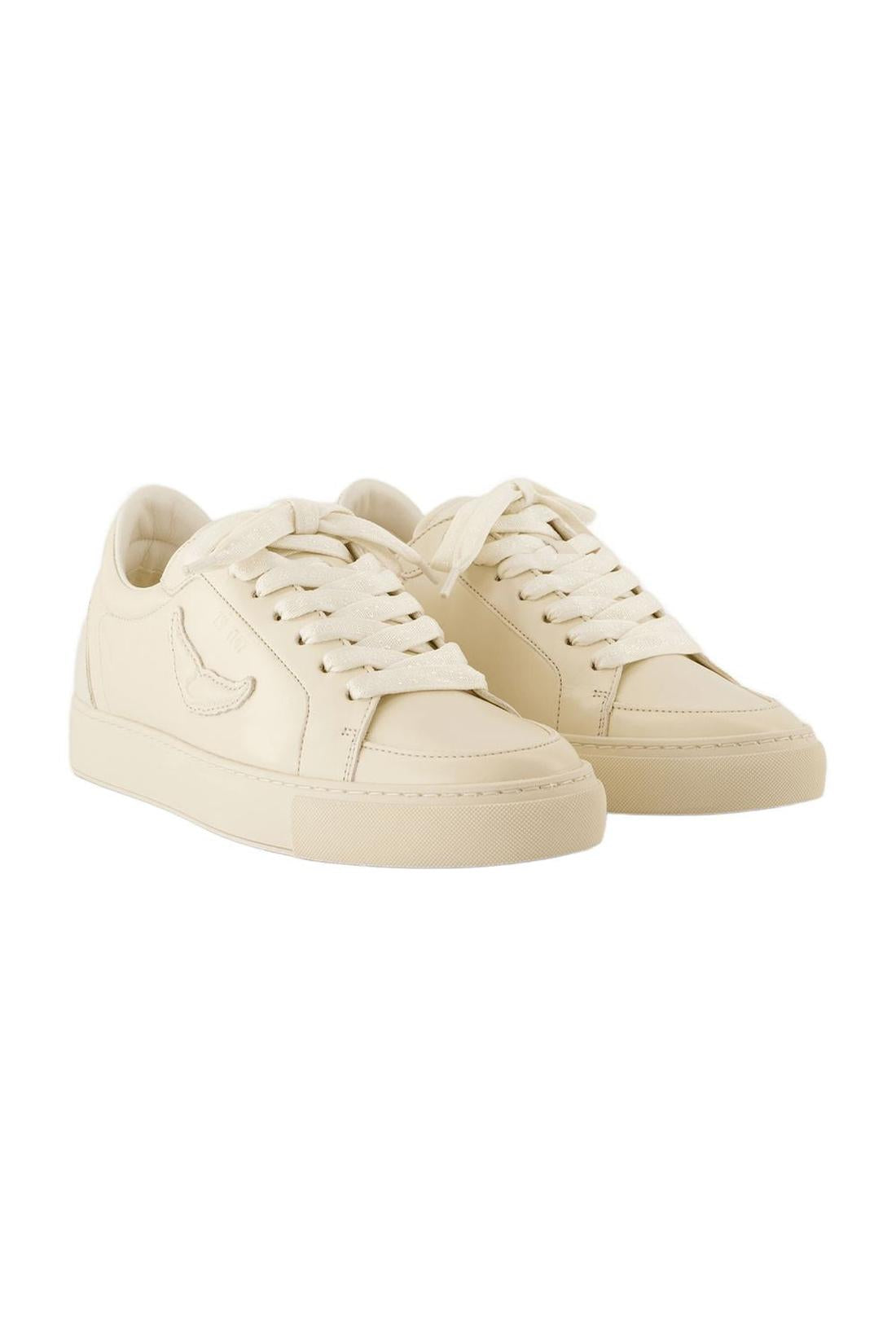 Sneakers Fly On - Zadig &amp; Voltaire - Leather - White