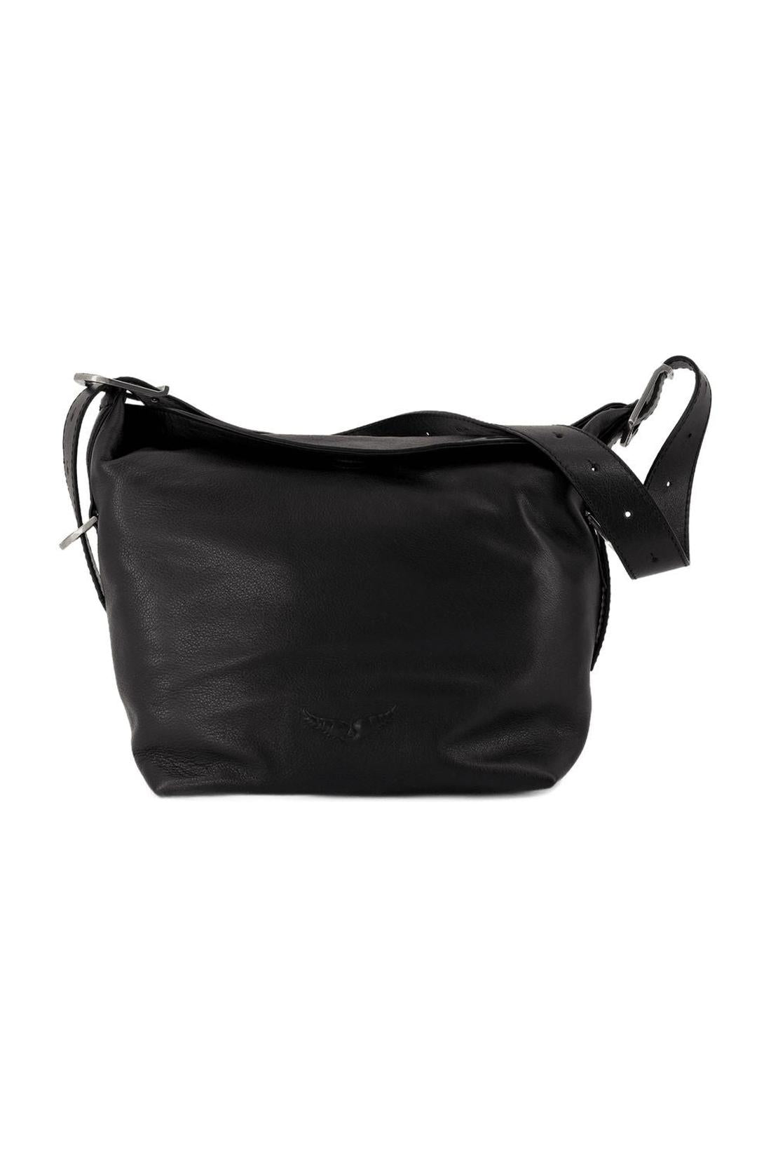 Zadig & Voltaire-Jane Schultertasche - Zadig & Voltaire - Leder - Schwarz-Taschen-Black-Deal-Outlet-by-ARCHIVIST