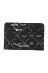 Zadig & Voltaire-Zv Pass Monogramm Kartenhalter - Zadig & Voltaire - Synthetik - Schwarz-Outdoor-Black-Deal-Outlet-by-ARCHIVIST