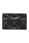 Zadig & Voltaire-Zv Pass Monogramm Kartenhalter - Zadig & Voltaire - Synthetik - Schwarz-Outdoor-Black-Deal-Outlet-by-ARCHIVIST