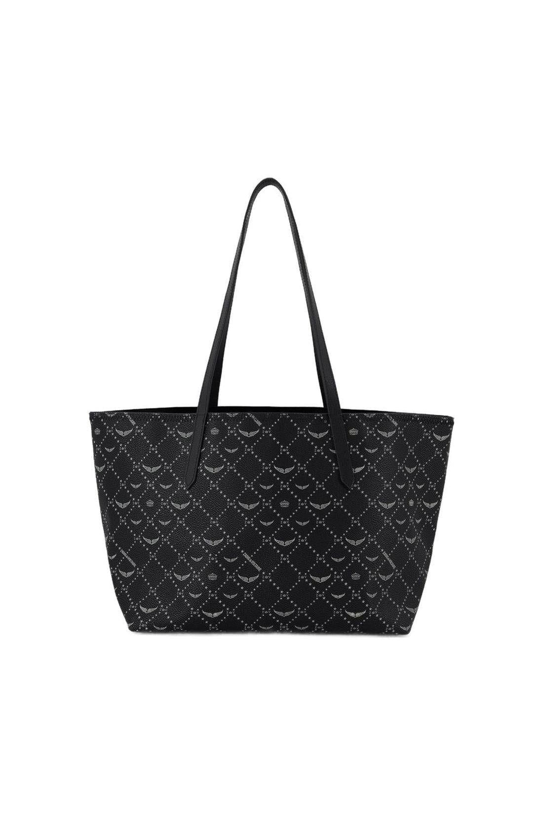 Zadig & Voltaire-Cabas Z Monogram - Zadig & Voltaire - Synthetik - Schwarz-Taschen-Black-Deal-Outlet-by-ARCHIVIST