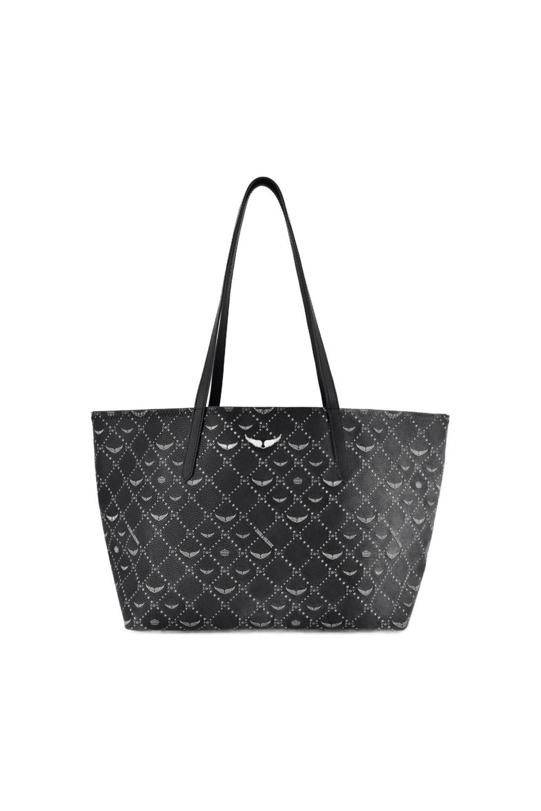 Zadig & Voltaire-Cabas Z Monogram - Zadig & Voltaire - Synthetik - Schwarz-Taschen-Black-Deal-Outlet-by-ARCHIVIST