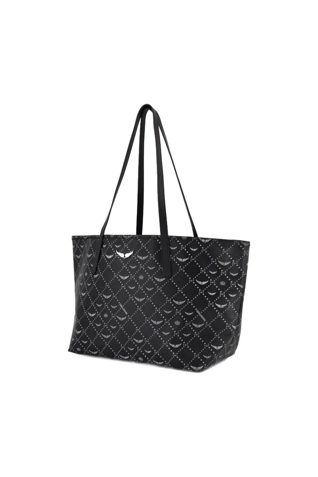 Zadig & Voltaire-Cabas Z Monogram - Zadig & Voltaire - Synthetik - Schwarz-Taschen-Black-Deal-Outlet-by-ARCHIVIST