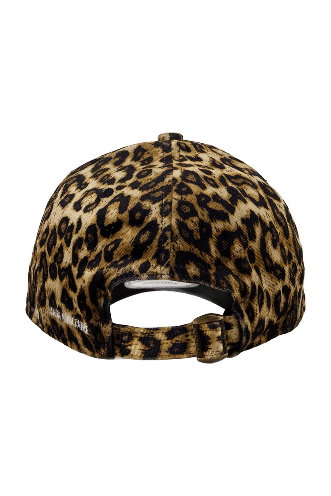 Zadig & Voltaire-New ERAxZV Leo Cap - Zadig & Voltaire - Synthetik - Gedruckt-Outdoor-Black-Deal-Outlet-by-ARCHIVIST