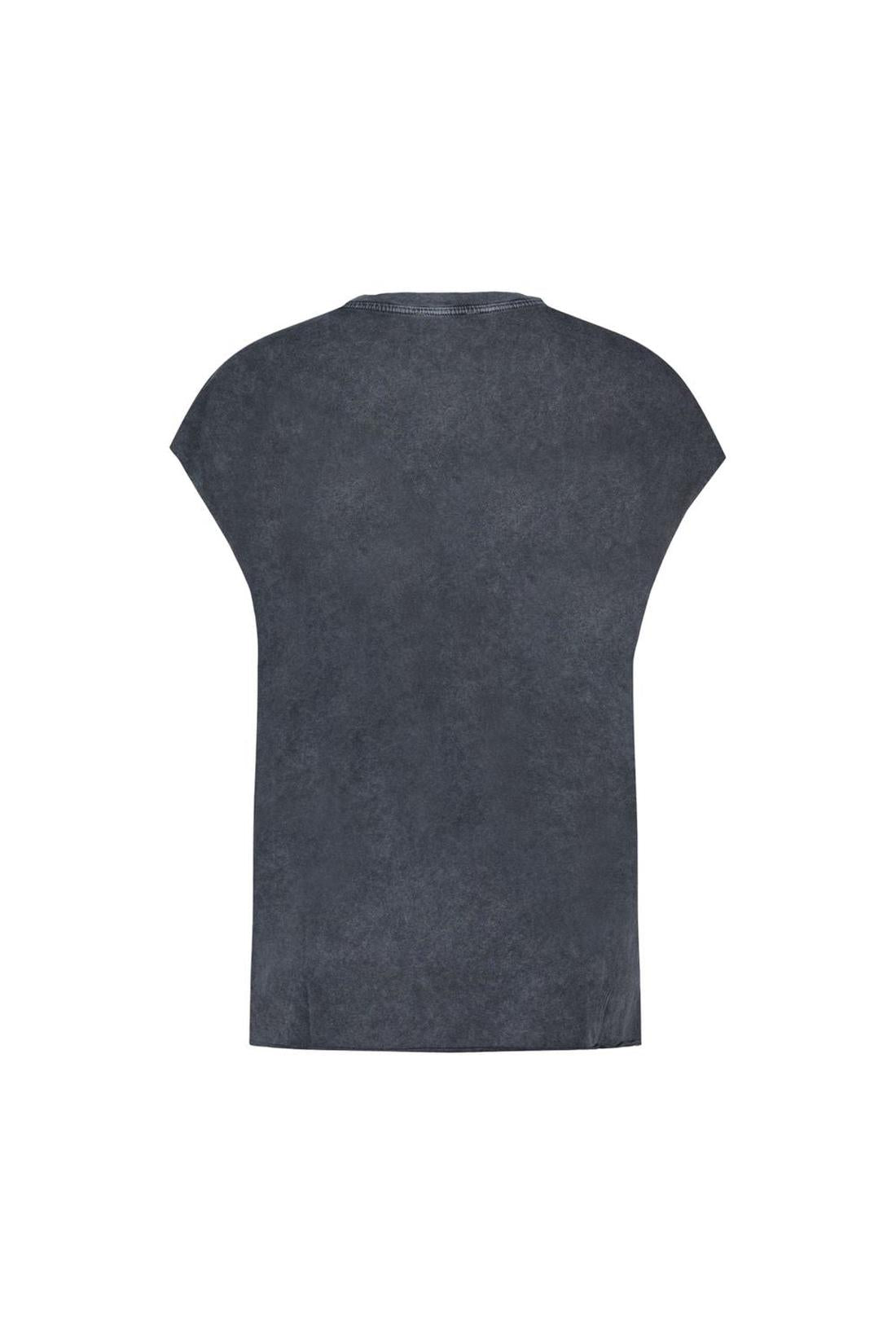 Zadig & Voltaire-Cloe Hc Skull Strass T-Shirt - Zadig & Voltaire - Baumwolle - Schwarz-Shirts-Black-Deal-Outlet-by-ARCHIVIST