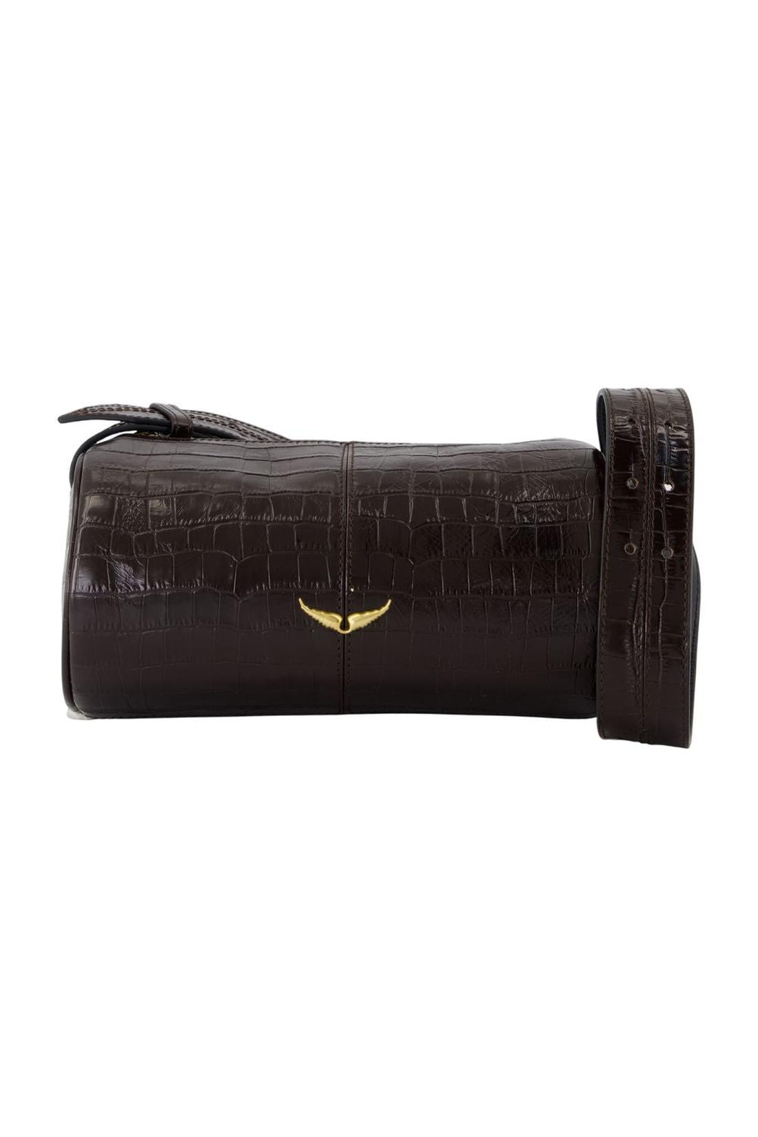 Zadig & Voltaire-Le Doudou Schultertasche - Zadig & Voltaire - Leder - Braun-Taschen-Black-Deal-Outlet-by-ARCHIVIST