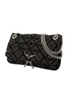 Zadig & Voltaire-Wallet On Chain Rock Ii - Zadig & Voltaire - Baumwolle - Dunkelgrau-Taschen-Black-Deal-Outlet-by-ARCHIVIST