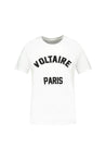 Zadig & Voltaire-T-Shirt Alys Hc Voltaire Paris - Zadig & Voltaire - Baumwolle - Weiß-Shirts-Black-Deal-Outlet-by-ARCHIVIST