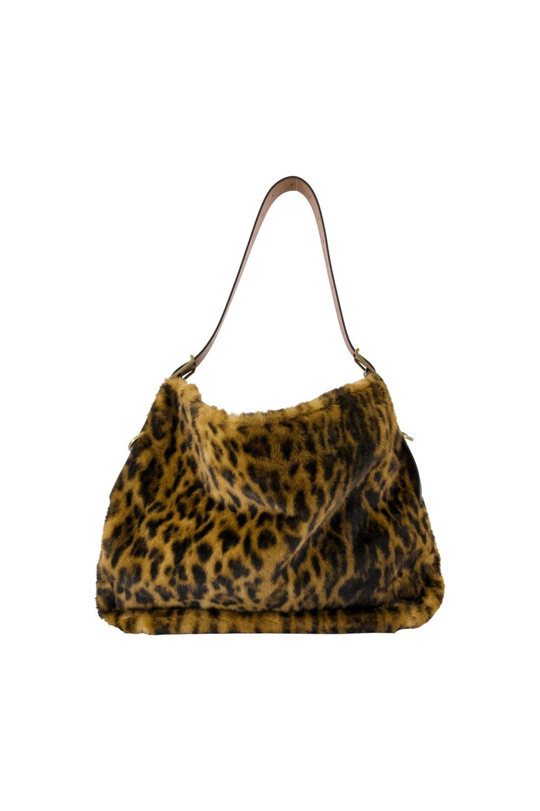 Zadig & Voltaire-Jane Hobo Schultertasche - Zadig&amp;Voltaire - Kunstpelz - Braun-Taschen-Black-Deal-Outlet-by-ARCHIVIST