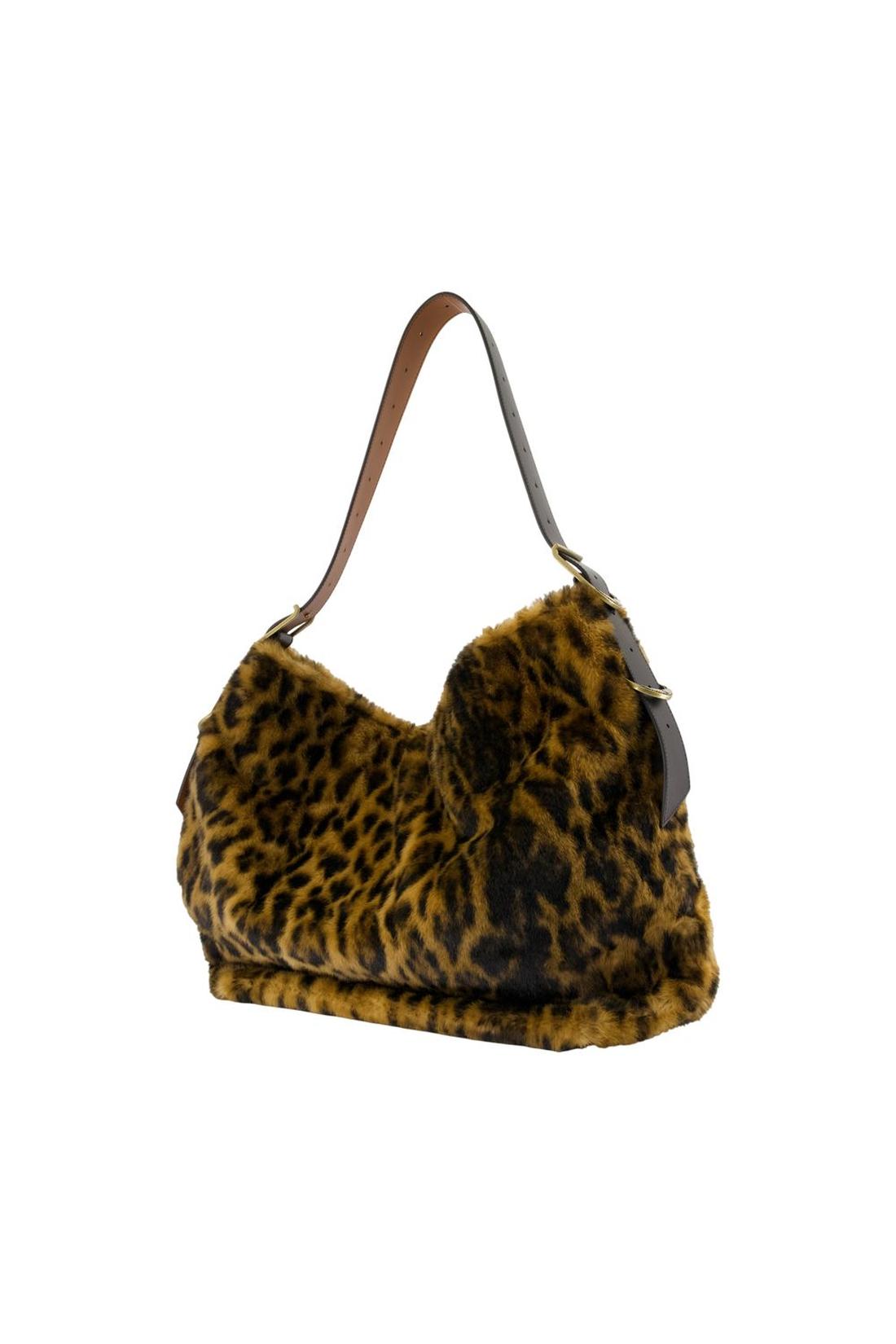 Zadig & Voltaire-Jane Hobo Schultertasche - Zadig&amp;Voltaire - Kunstpelz - Braun-Taschen-Black-Deal-Outlet-by-ARCHIVIST