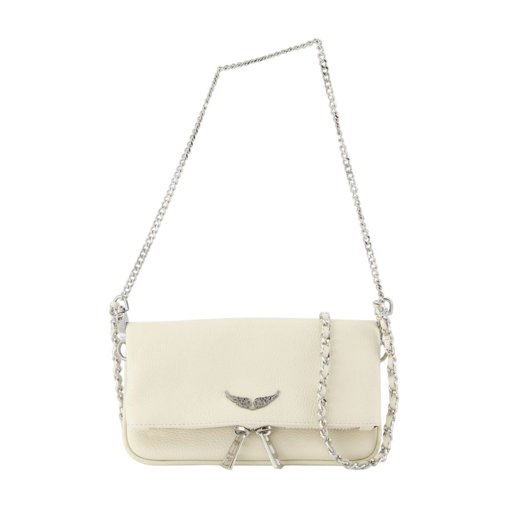 Wallet On Chain Rock Nano - Zadig & Voltaire - Leder - Weiß
