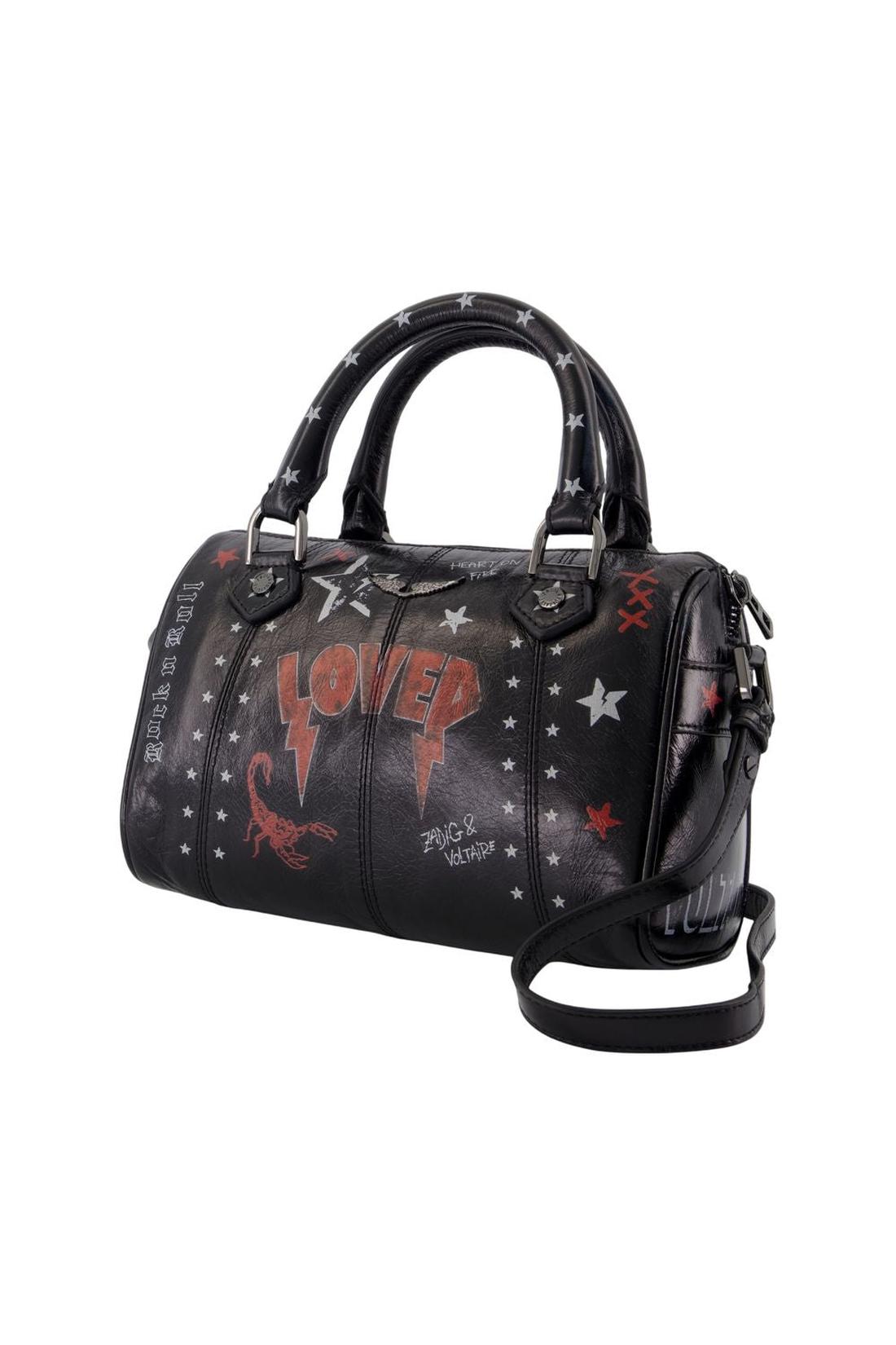 Zadig & Voltaire-Sunny Ray Xs Punk Schultertasche - Zadig & Voltaire - Leder - Schwarz-Taschen-Black-Deal-Outlet-by-ARCHIVIST