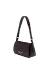 Zadig & Voltaire-Le Zouzou Schultertasche - Zadig & Voltaire - Leder - Braun-Taschen-Black-Deal-Outlet-by-ARCHIVIST