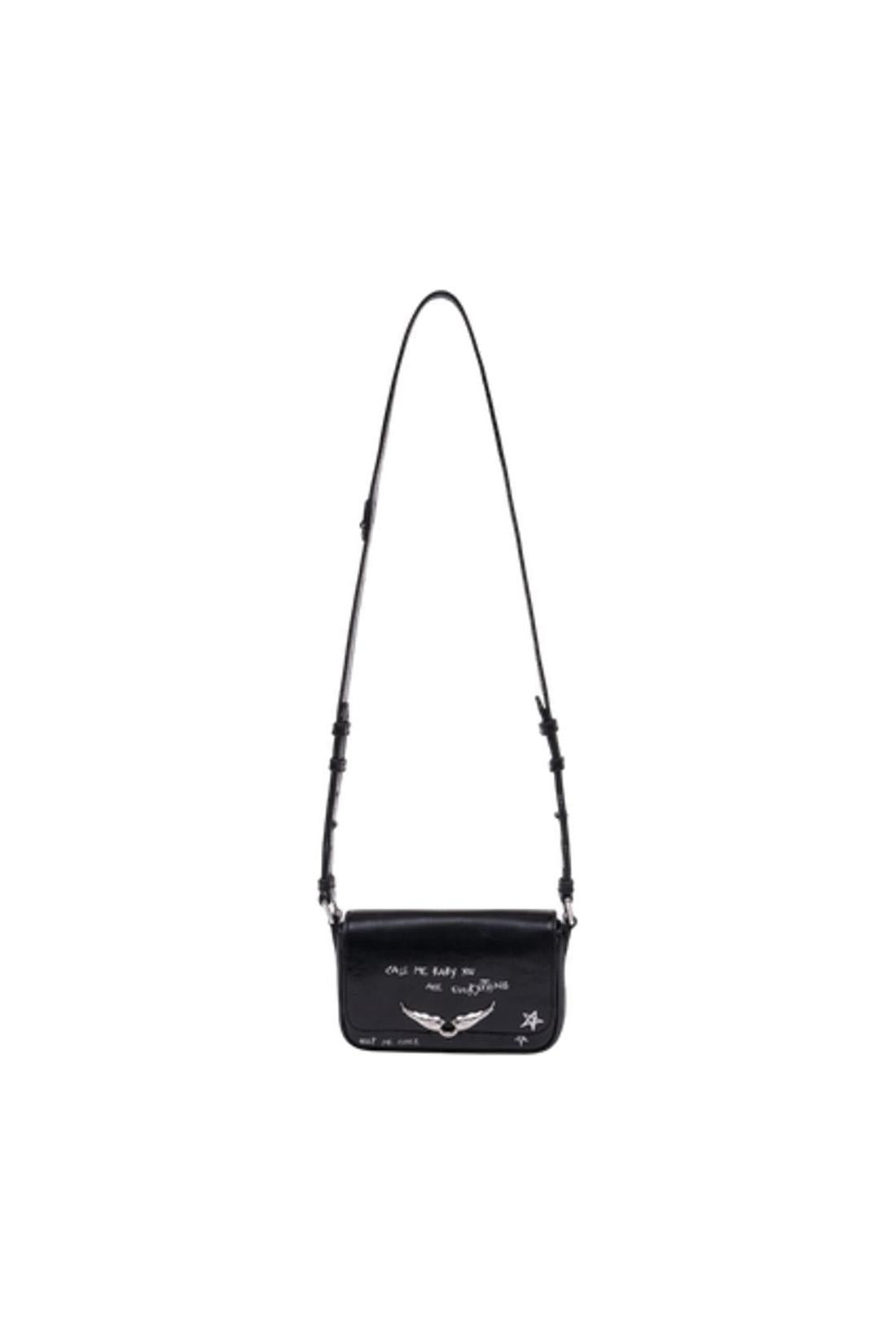 Zadig & Voltaire-Le Zazi Schultertasche - Zadig & Voltaire - Leder - Schwarz-Taschen-Black-Deal-Outlet-by-ARCHIVIST