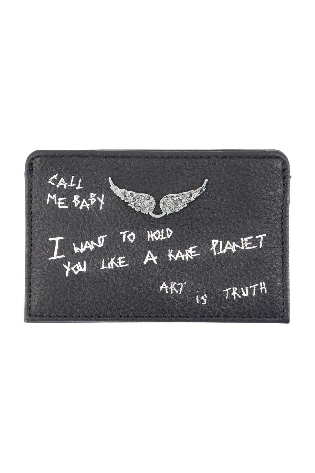 Zv Pass Wallet - Zadig & Voltaire - Leder - Schwarz