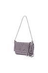 Zadig & Voltaire-Rock Nano Schultertasche - Zadig & Voltaire - Leder - Silber-Taschen-Black-Deal-Outlet-by-ARCHIVIST