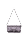 Zadig & Voltaire-Rock Vintage Schultertasche - Zadig & Voltaire - Leder - Silber-Taschen-Black-Deal-Outlet-by-ARCHIVIST