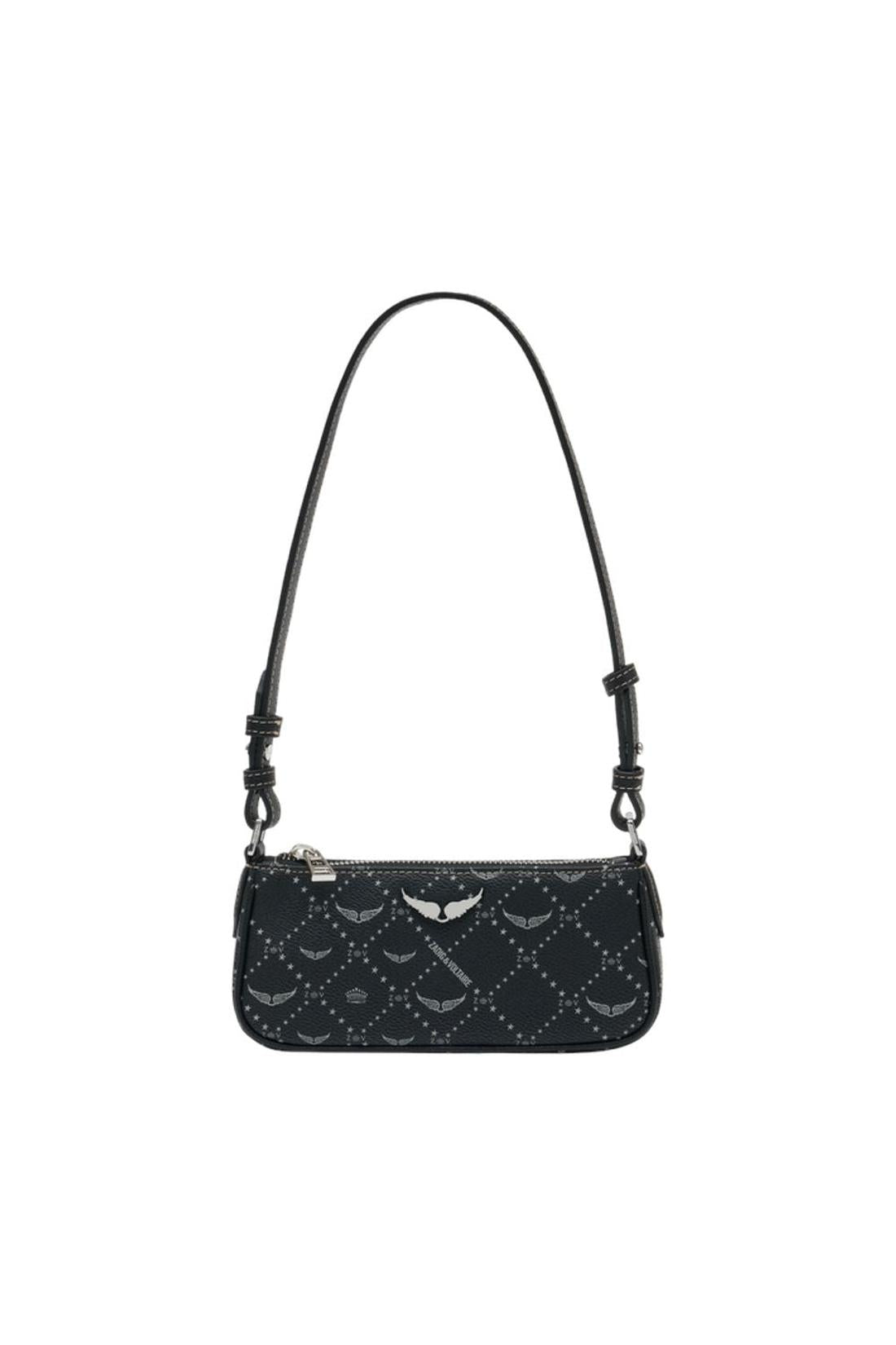 Zadig & Voltaire-Z Pocket Schultertasche - Zadig & Voltaire - Synthetik - Schwarz-Taschen-Black-Deal-Outlet-by-ARCHIVIST