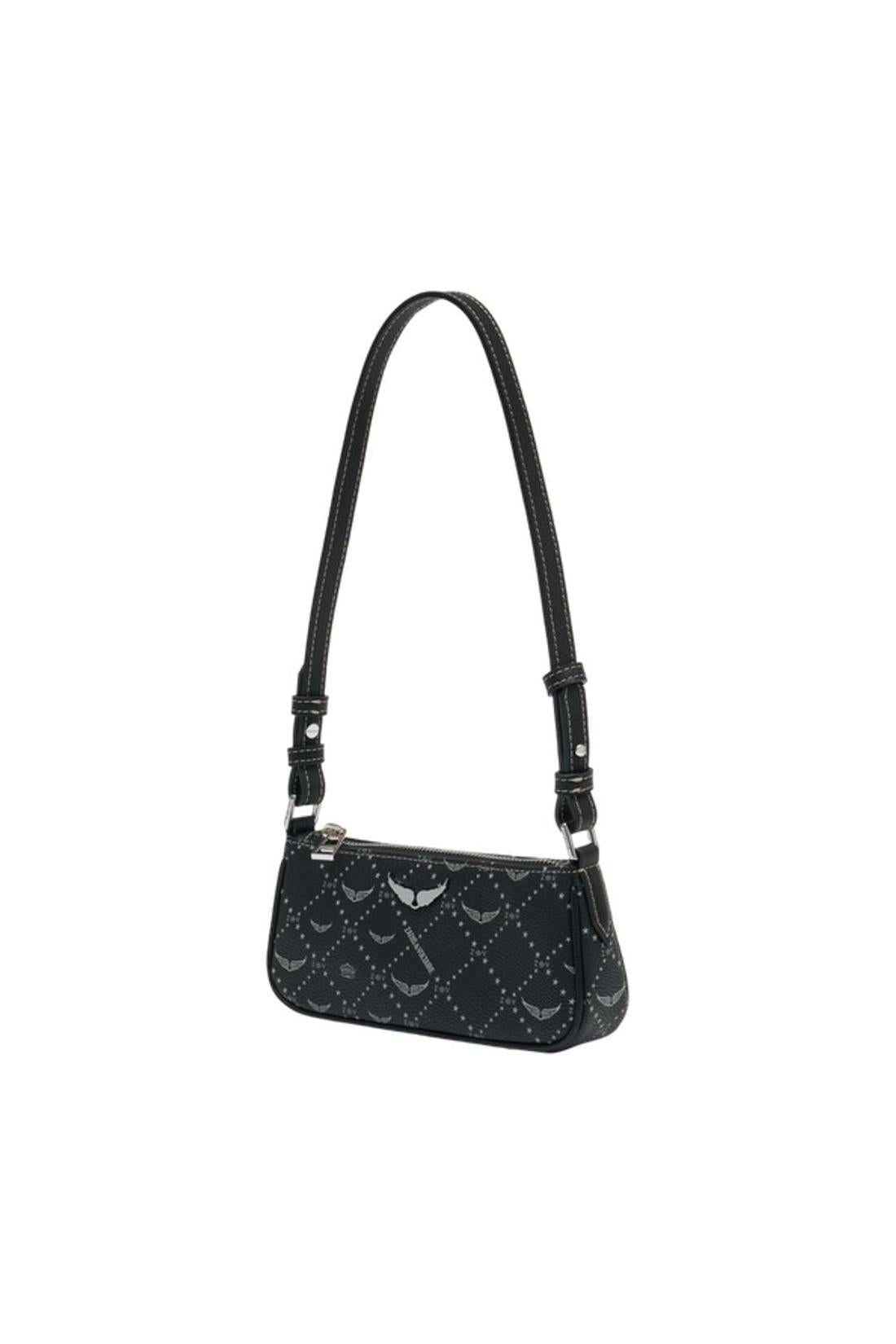 Zadig & Voltaire-Z Pocket Schultertasche - Zadig & Voltaire - Synthetik - Schwarz-Taschen-Black-Deal-Outlet-by-ARCHIVIST
