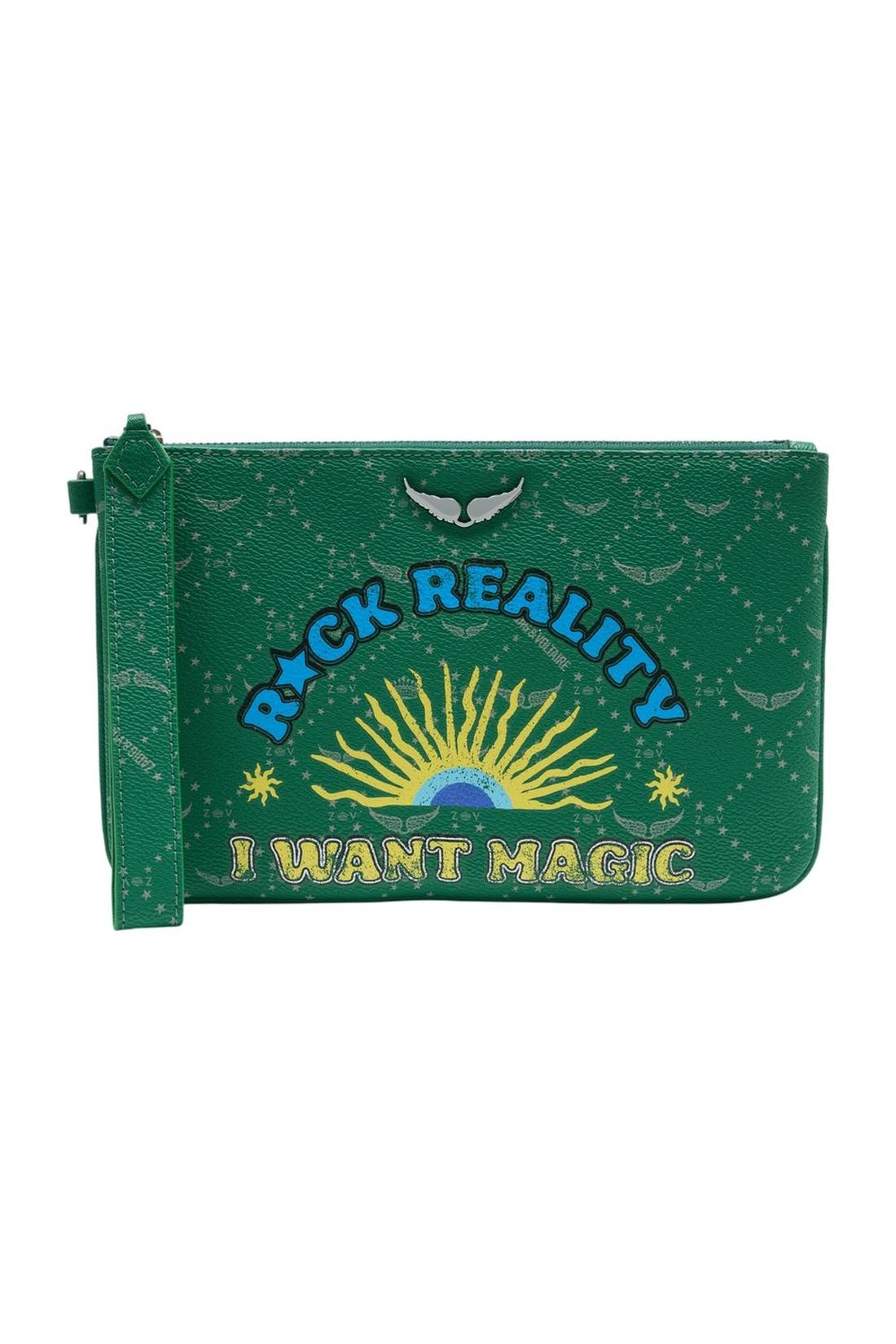 Clutch Z - Zadig & Voltaire - Synthetik - Grün-Outdoor-Zadig & Voltaire-OUTLET-One size-green-ARCHIVIST-ARCHIVE-SALE