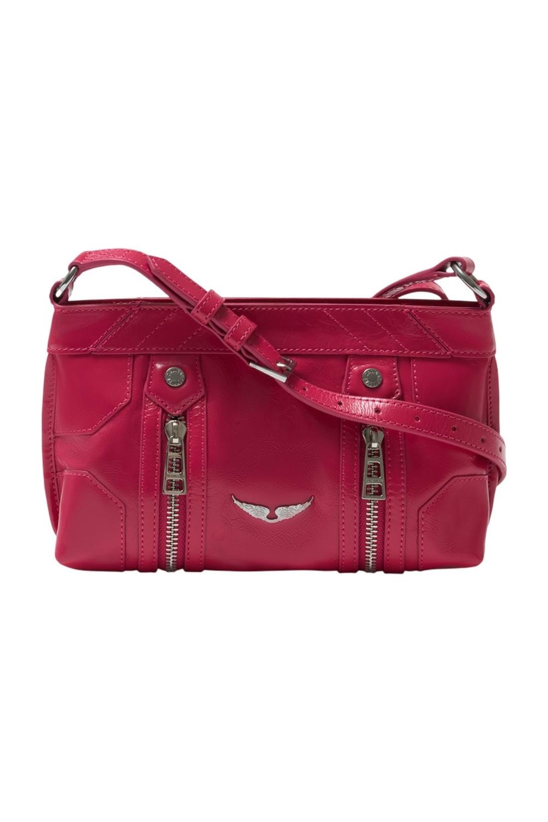 Sunny Mood Vintage Schultertasche - Zadig & Voltaire - Leder - Pink-Taschen-Zadig & Voltaire-One size-pink-ARCHIVIST