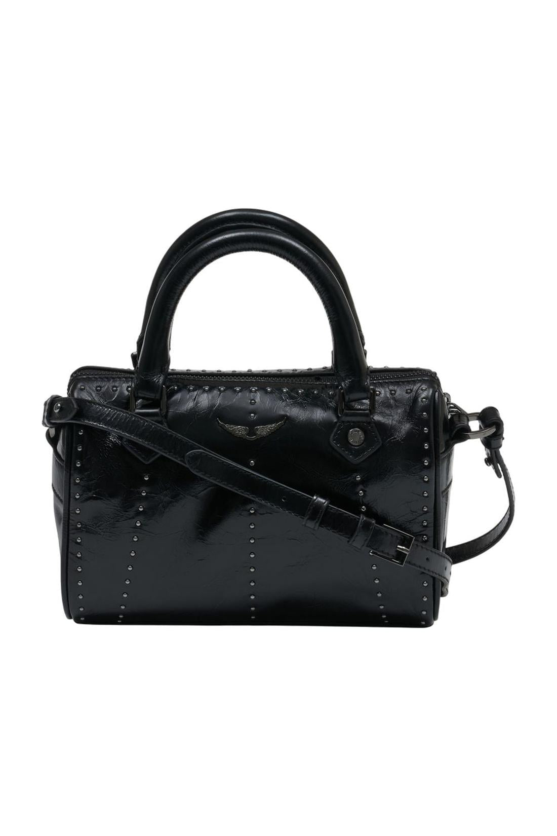 Zadig & Voltaire-Sunny Vibe Xs Handtasche - Zadig & Voltaire - Leder - Schwarz-Taschen-Black-Deal-Outlet-by-ARCHIVIST