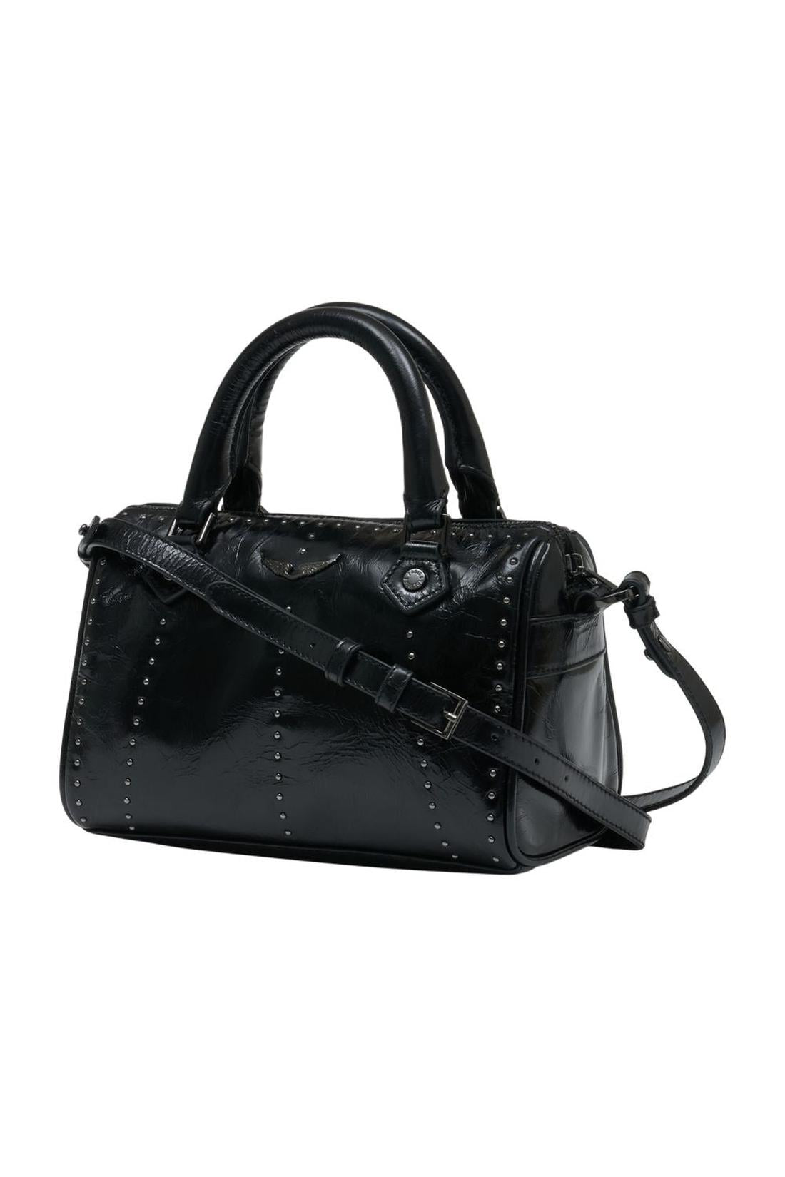 Zadig & Voltaire-Sunny Vibe Xs Handtasche - Zadig & Voltaire - Leder - Schwarz-Taschen-Black-Deal-Outlet-by-ARCHIVIST