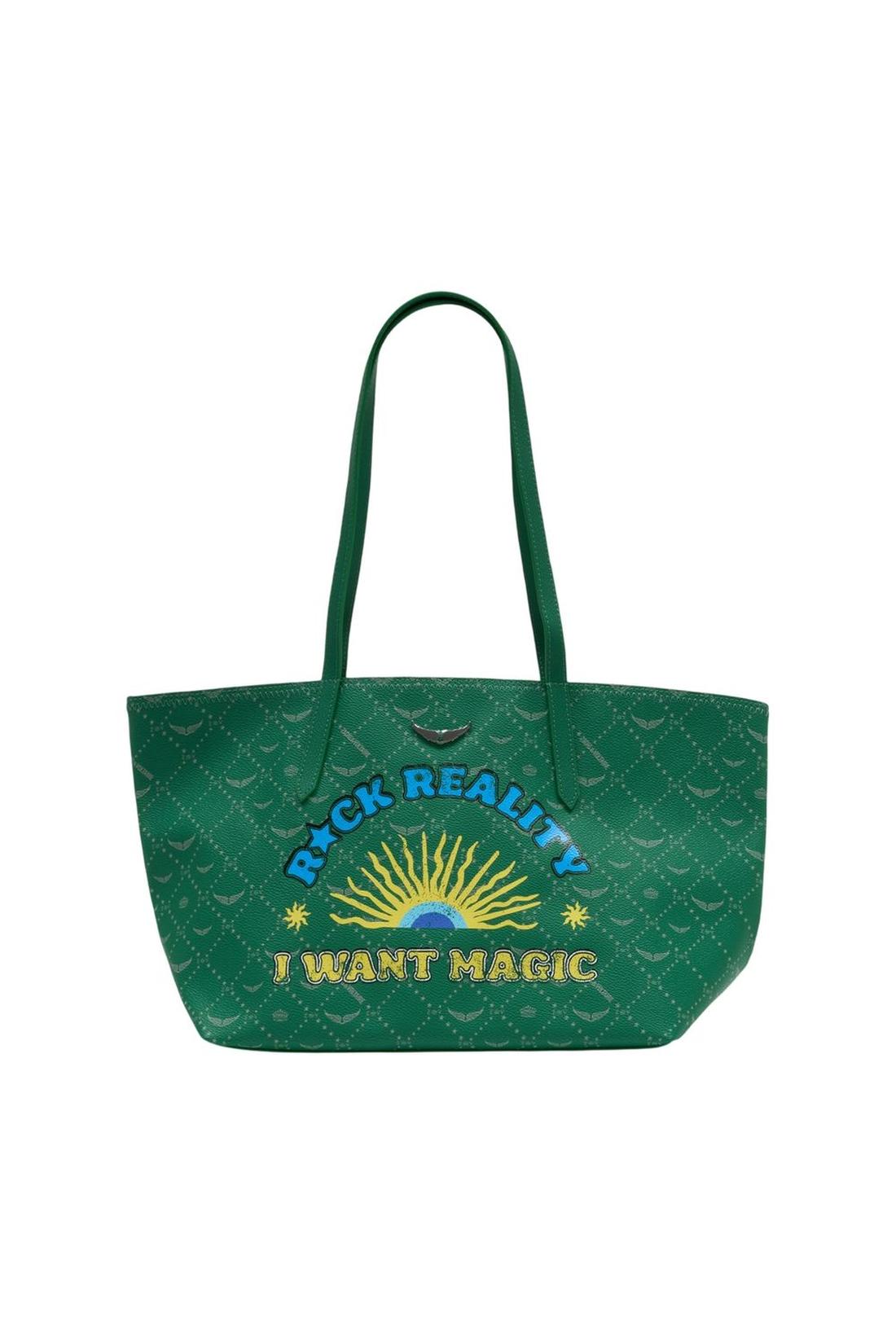 Einkaufstasche Z - Zadig & Voltaire - Synthetik - Grün-Taschen-Zadig & Voltaire-One size-green-ARCHIVIST