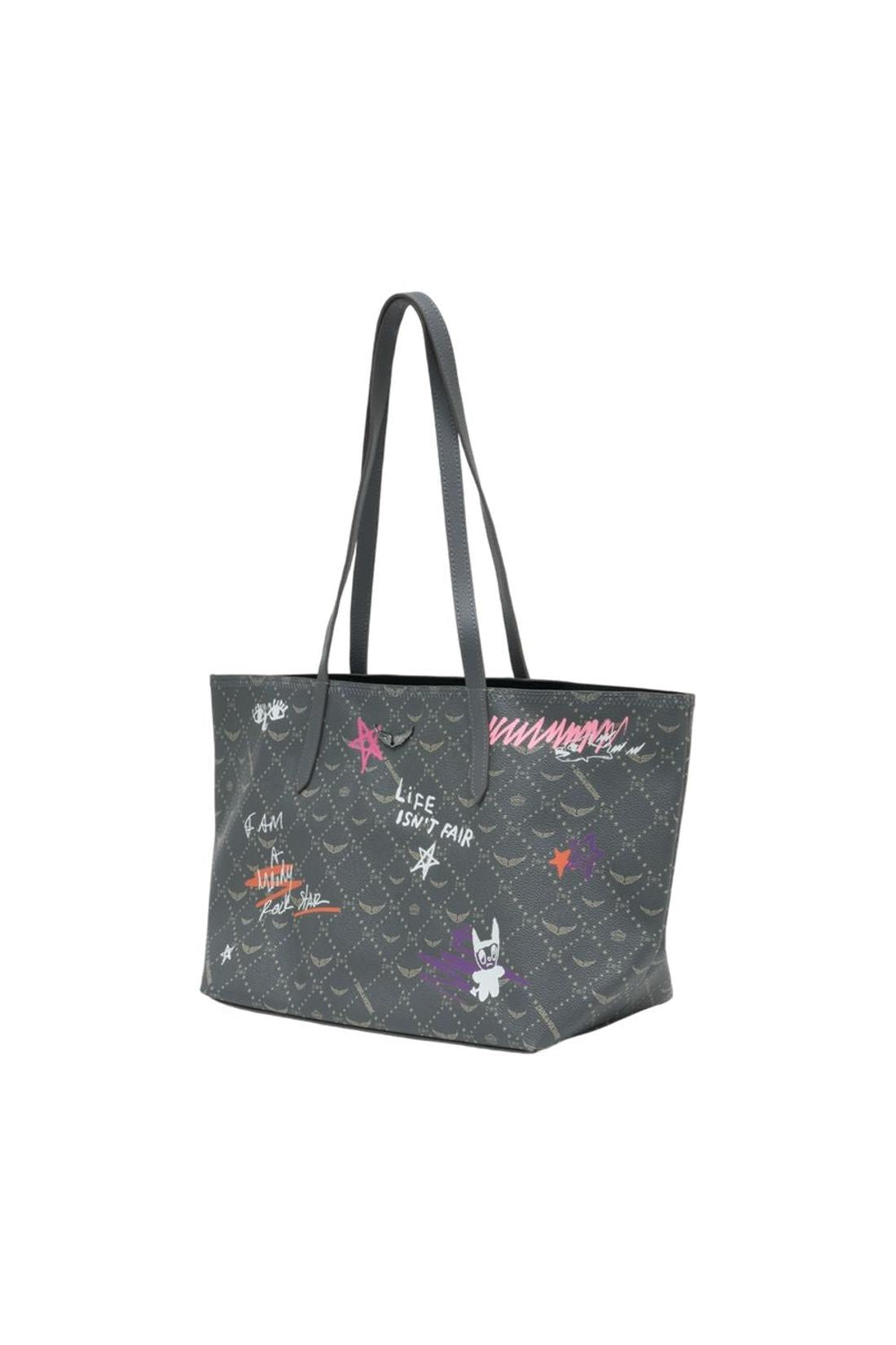 Zadig & Voltaire-Einkaufstasche Z - Zadig & Voltaire - Synthetisch - Multi-Taschen-Black-Deal-Outlet-by-ARCHIVIST