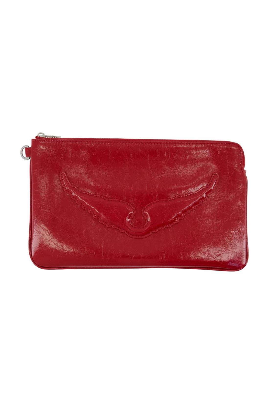 Zadig & Voltaire-Angel Brieftasche - Zadig & Voltaire - Leder - Rot-Outdoor-Black-Deal-Outlet-by-ARCHIVIST