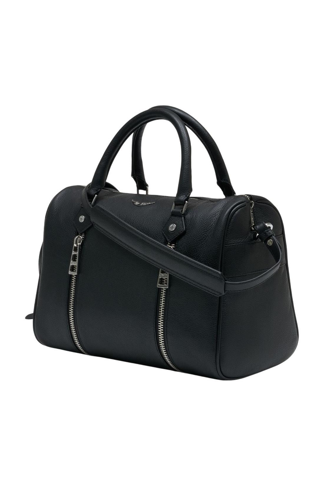 Zadig & Voltaire-Sunny Medium Cabas - Zadig & Voltaire - Leder - Schwarz-Taschen-Black-Deal-Outlet-by-ARCHIVIST