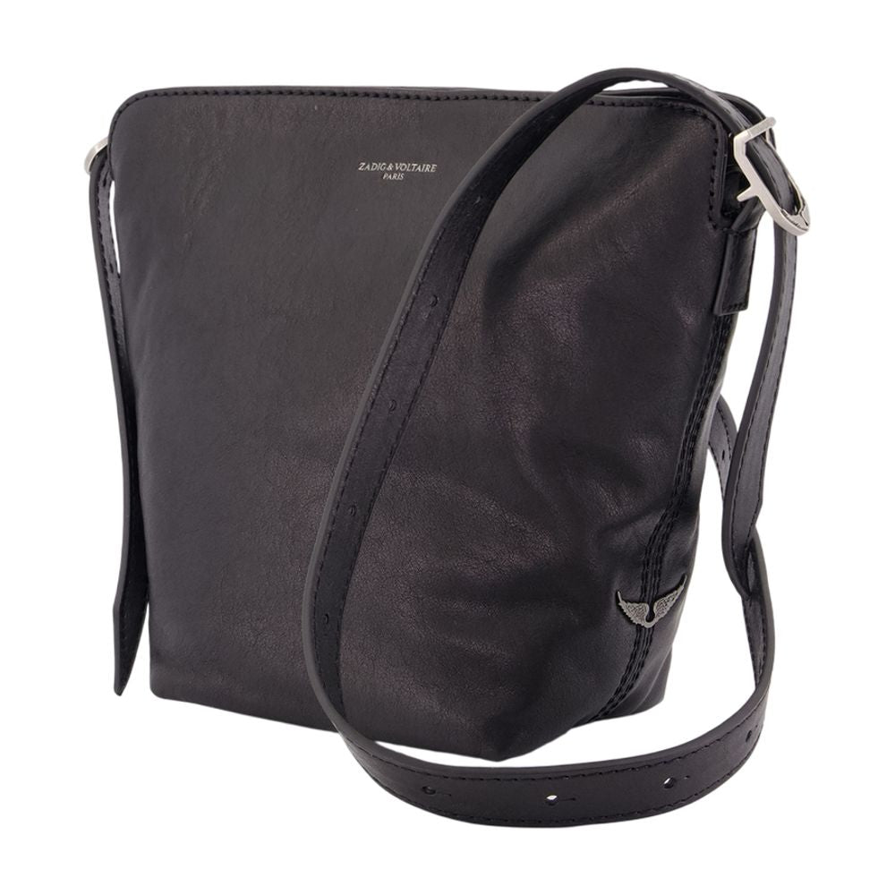 Baby Jane Schultertasche - Zadig & Voltaire - Leder - Schwarz