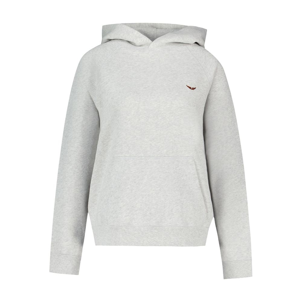 Hoodie Georgy Mo China – Zadig & Voltaire – Baumwolle – Grau