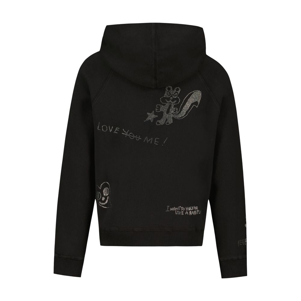 Hoodie Georgy Mo Chin – Zadig & Voltaire – Baumwolle – Schwarz