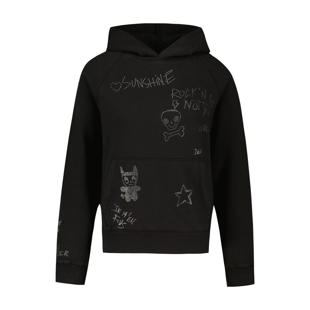 Hoodie Georgy Mo Chin – Zadig & Voltaire – Baumwolle – Schwarz