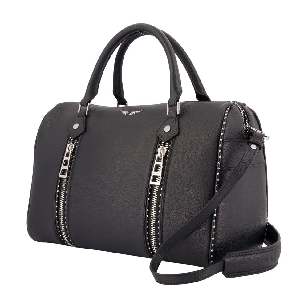 Handtasche Sunny Medium Studs – Zadig & Voltaire – Leder – Schwarz
