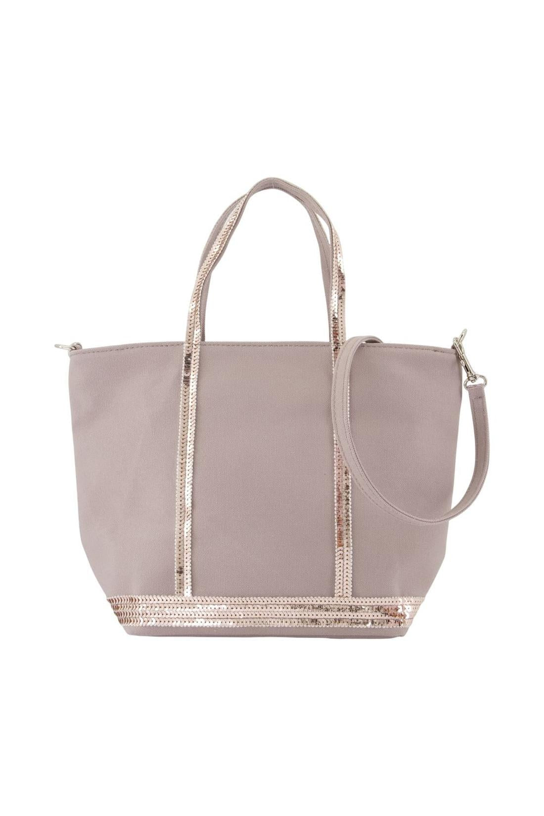 Vanessa Bruno-Einkaufstasche S - Vanessa Bruno - Baumwolle - Neutral-Taschen-Black-Deal-Outlet-by-ARCHIVIST