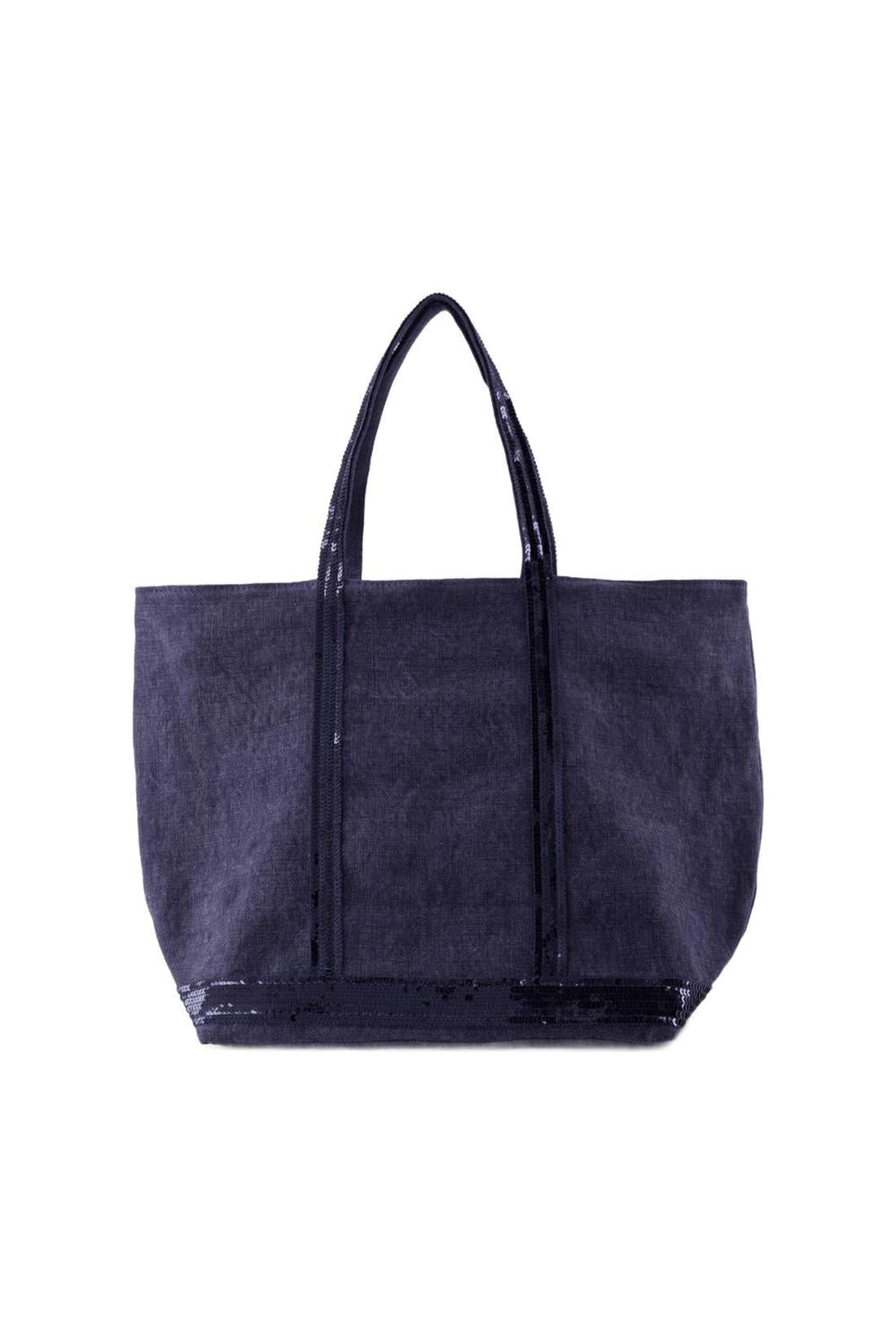 Cabas Cabas L - Vanessa Bruno - Leinen - Blau