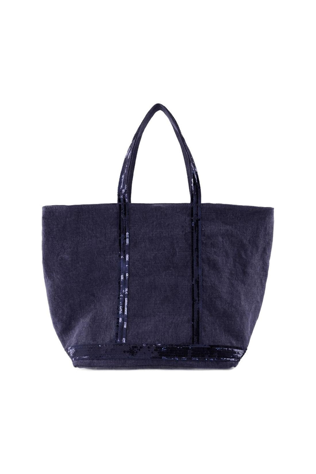 Cabas Cabas L - Vanessa Bruno - Leinen - Blau