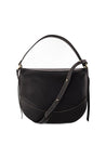 Vanessa Bruno-Daily Bag Schultertasche - Vanessa Bruno - Leder - Schwarz-Taschen-Black-Deal-Outlet-by-ARCHIVIST