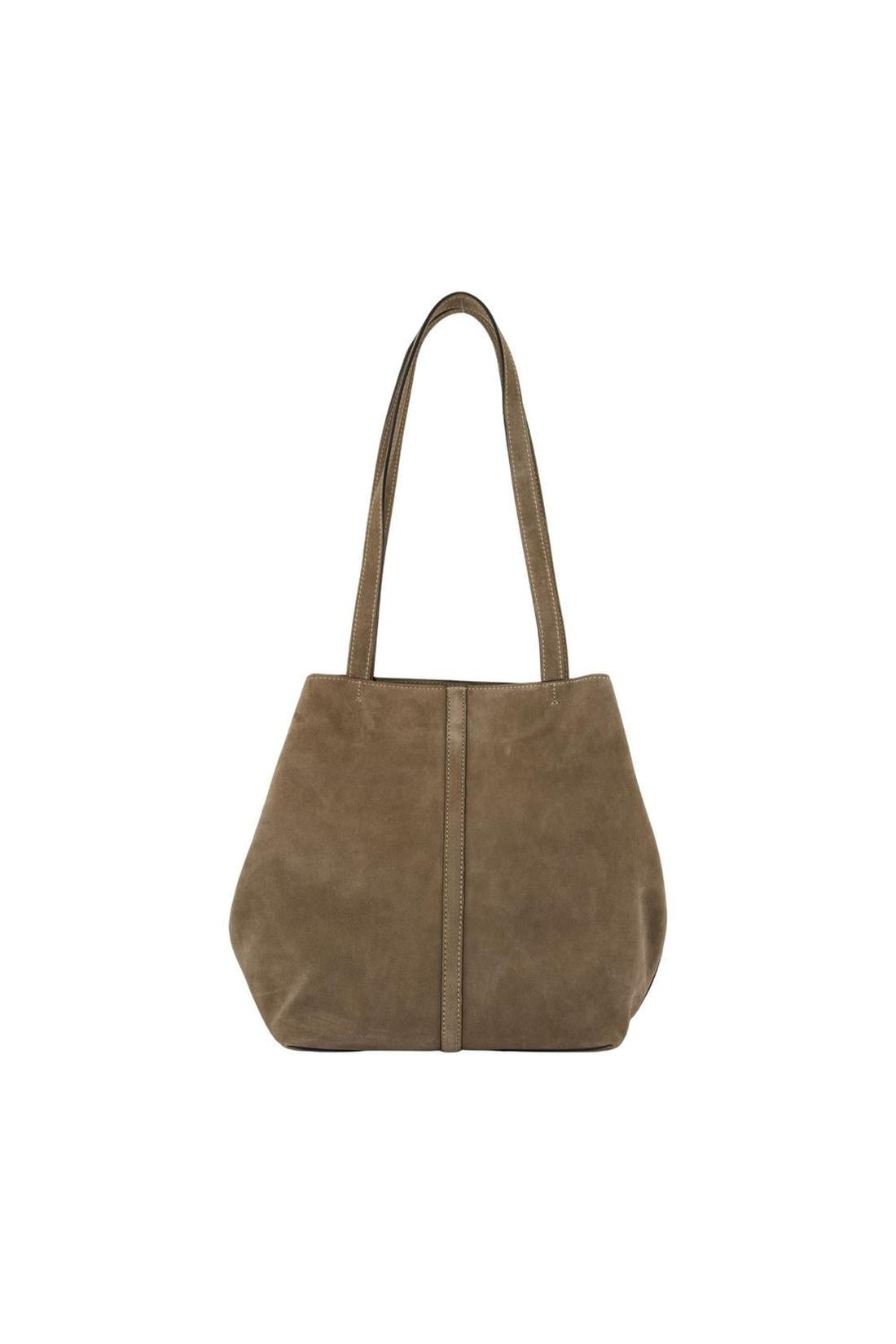 Einkaufstasche Pm - Vanessa Bruno - Leder - Braun-Taschen-Vanessa Bruno-One size-brown-ARCHIVIST