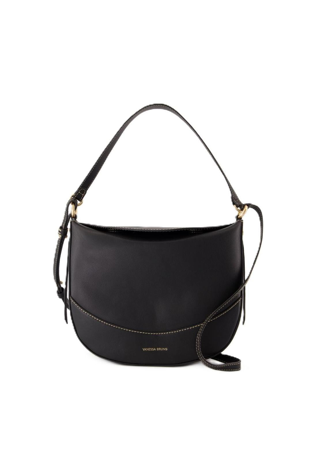 Daily Mm Handbag - Vanessa Bruno - Leather - Black