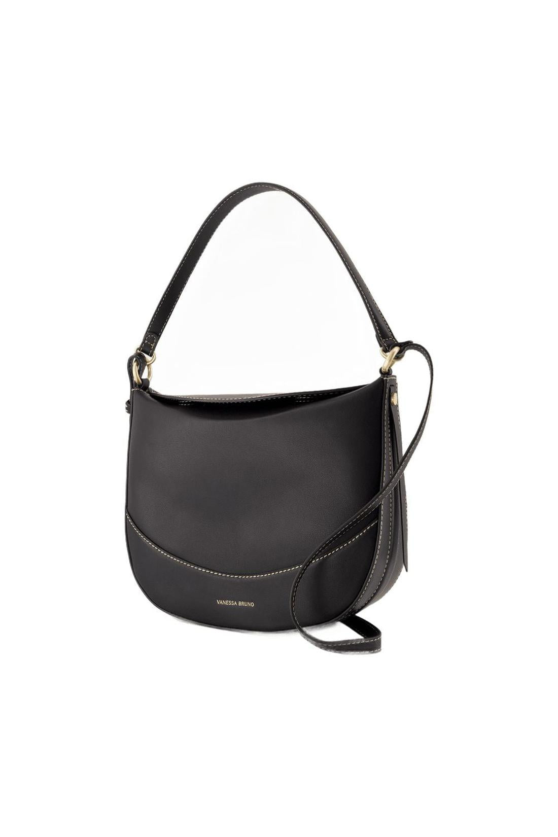 Daily Mm Handbag - Vanessa Bruno - Leather - Black