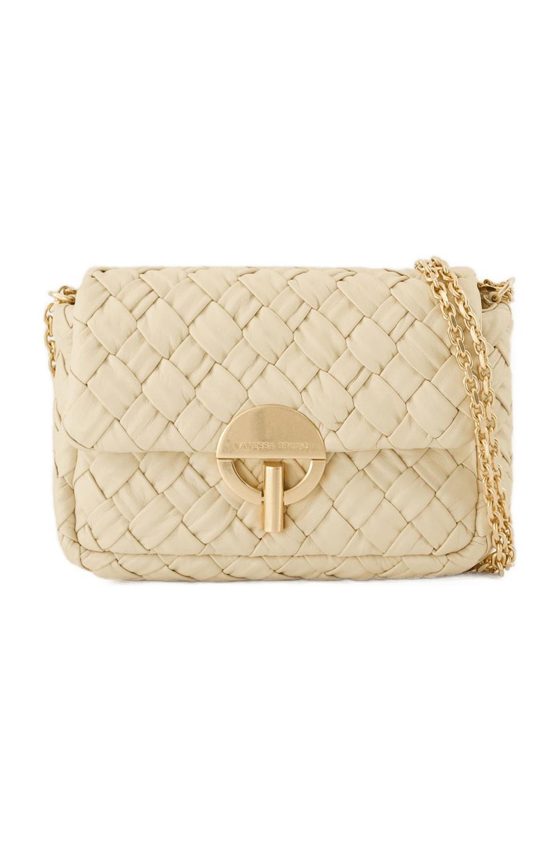 Moon Handbag - Vanessa Bruno - Leather - Beige