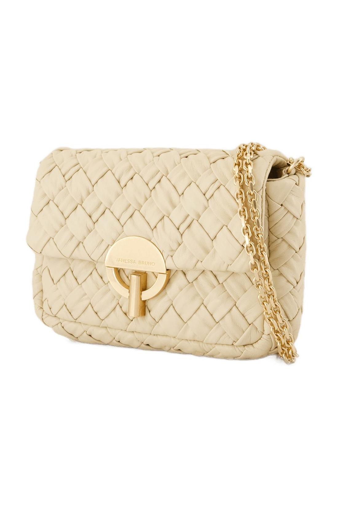 Moon Handbag - Vanessa Bruno - Leather - Beige