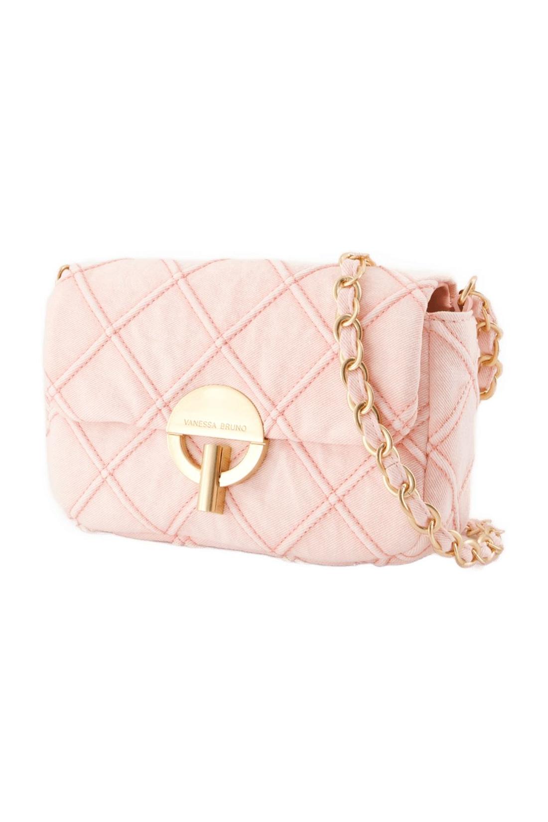 Moon Medium Shoulder Bag - Vanessa Bruno - Cotton - Pink