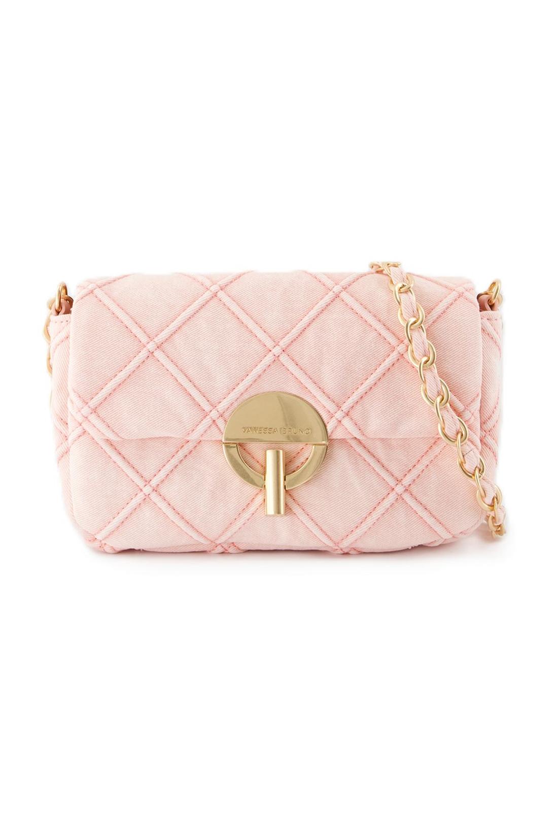 Moon Medium Shoulder Bag - Vanessa Bruno - Cotton - Pink